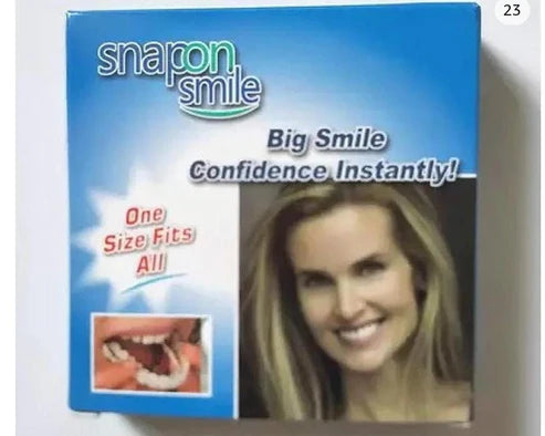 2PC Adjustable Snap On Smile Veneers Teeth For Men And Women