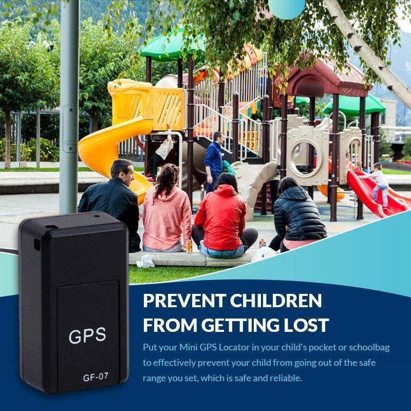 GPS Tracker GF-07 - Portable Mini Hidden Real Time GPS Tracking Device