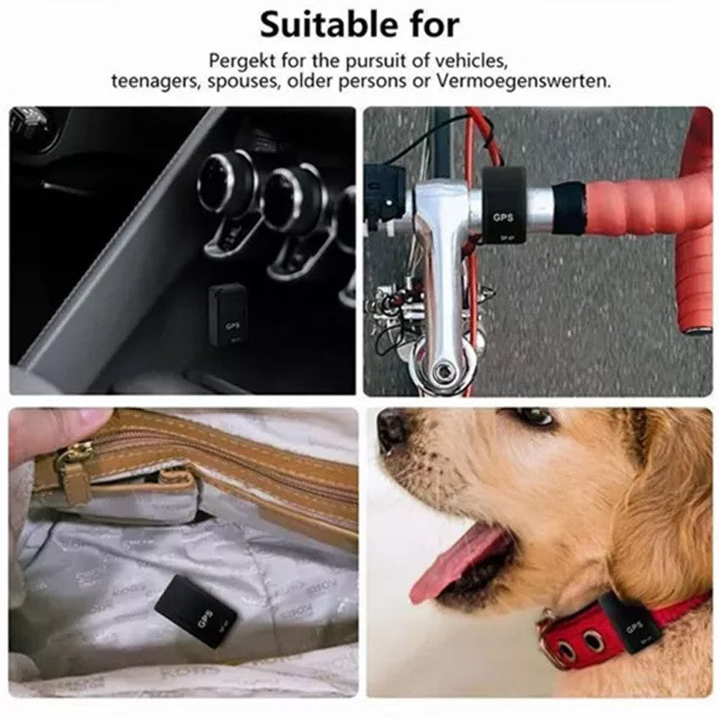 GPS Tracker GF-07 - Portable Mini Hidden Real Time GPS Tracking Device